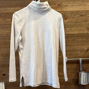 L.L. Bean Turtleneck Top 100% cotton